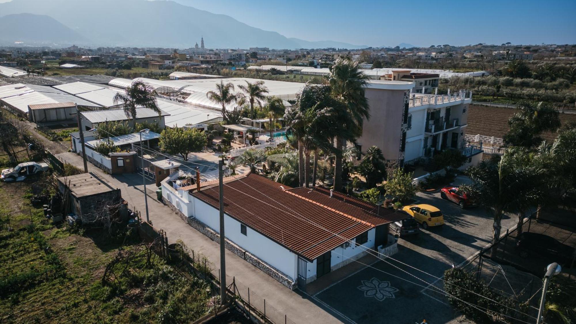 Villa Aurelia Pompei Bagian luar foto